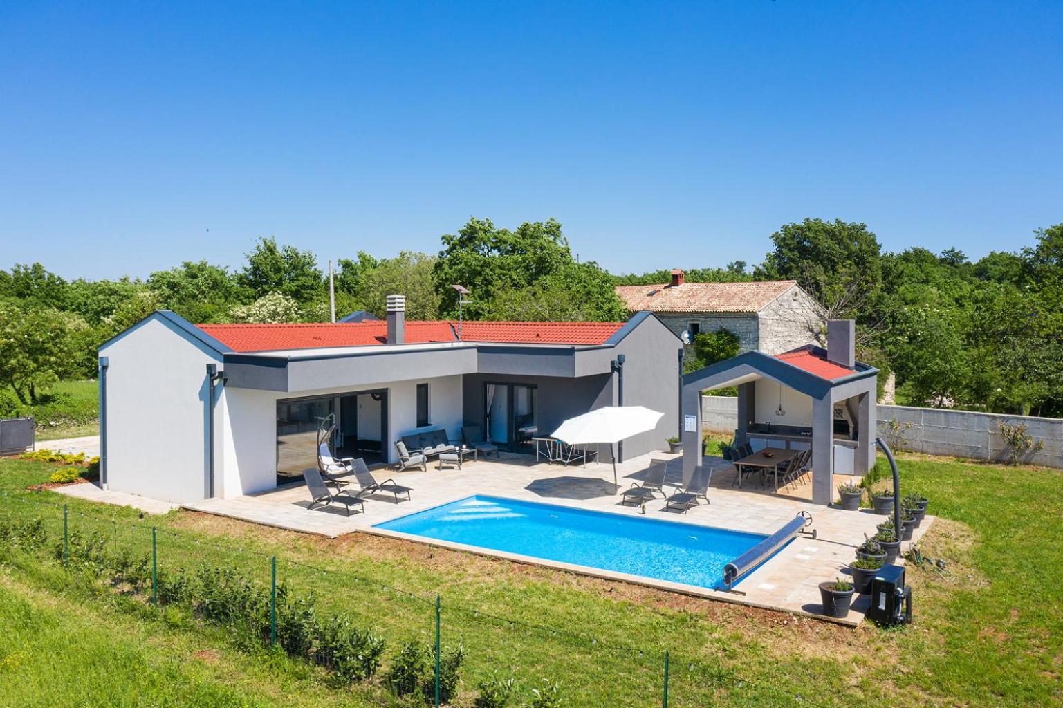 Vila Nora With Heated Pool Marcana Exterior photo